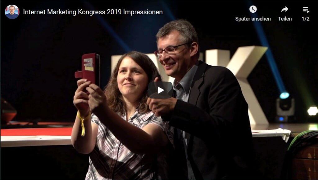 Impressionen vom Internet Marketing Kongress