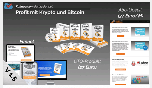 Krypto und bitcoin Nische sofort startklar